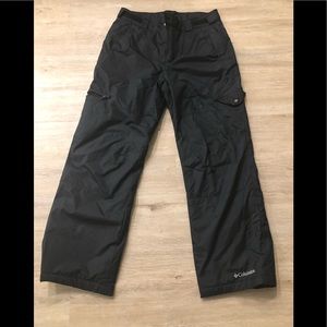 Columbia Men’s Medium Black Ski/Snow Pants